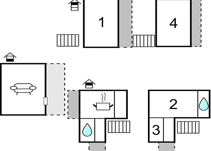 Amazing In With Kitchen Vakantiehuis *